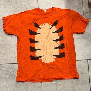 Unisex Tiger Costume Graphic T-Shirt